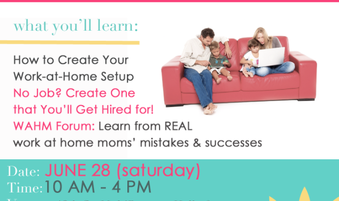 {Workshop} The WAHM 101: How to Be a Work-at-Home-Mom