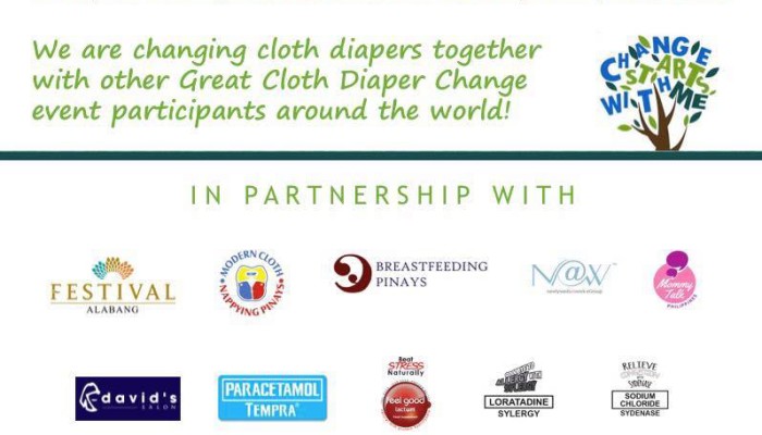 Great Cloth Diaper Change 2016: Change Starts With Me